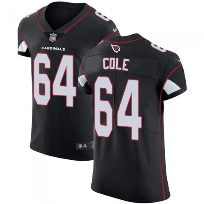 Nike Arizona Cardinals #64 Mason Cole Black Alternate Men's Stitched NFL Vapor Untouchable Elite Jersey