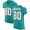 Nike Miami Dolphins #80 Danny Amendola Aqua Green Team Color Men's Stitched NFL Vapor Untouchable Elite Jersey
