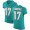 Nike Miami Dolphins #17 Ryan Tannehill Aqua Green Team Color Men's Stitched NFL Vapor Untouchable Elite Jersey