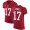 Giants #17 Daniel Jones Red Alternate Men's Stitched Football Vapor Untouchable Elite Jersey