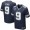 Nike Dallas Cowboys #9 Tony Romo Blue C Patch Elite Jersey