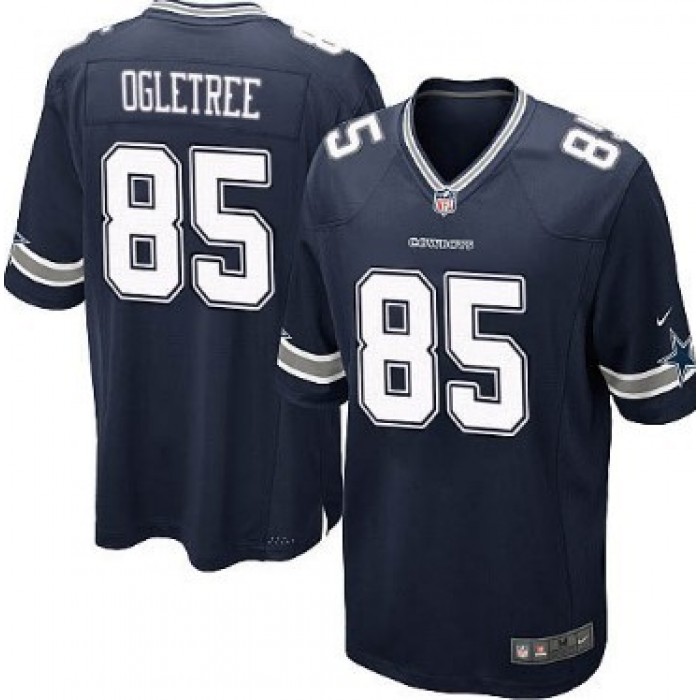 Nike Dallas Cowboys #85 Kevin Ogletree Blue Game Jersey