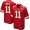 Nike Kansas City Chiefs #11 Alex Smith Red Game Jersey