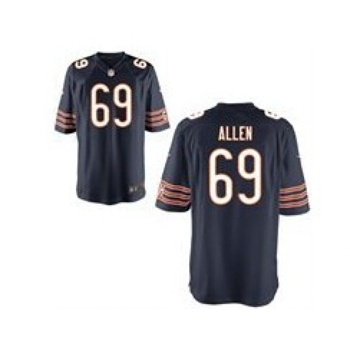 Nike Chicago Bears #69 Jared Allen Blue Game Jersey