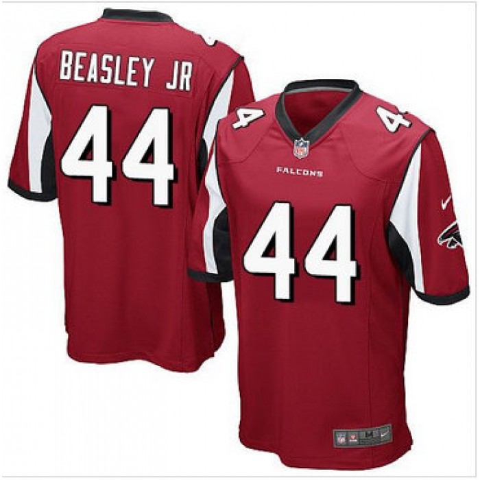 Youth Nike Falcons #44 Vic Beasley Jr Red Team Color Stitched NFL Elite Jersey
