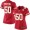 Women's Kansas City Chiefs #50 Justin Houston Red Team Color NFL Nike Game Jersey