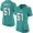 Women's Miami Dolphins #51 Mike Pouncey NFL Home Aqua Green Nike jersey
