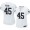Women's Oakland Raiders #45 Marcel Reece Limited White Road Nike Jersey