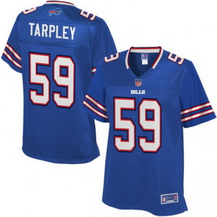 Women's Buffalo Bills #59 A.J. Tarpley Pro Line Team Color Jersey