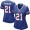 Women's Buffalo Bills #21 Leodis McKelvin Home Blue NFL Nike game Jersey