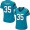 Women's Carolina Panthers #35 Mike Tolbert Nike Game Blue Jersey
