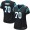 Women's Carolina Panthers #70 Trai Turner Nike Game Home Black Jersey