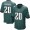Men's Philadelphia Eagles #20 Brian Dawkins Midnight Green Stitched NFL Reited Player Nike Game Jersey