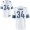Men's Detroit Lions #34 Zach Zenner White Road Stitched NFL Nike Game Jersey