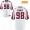 Youth 2017 NFL Draft Atlanta Falcons #98 Takkarist McKinley White Road Stitched NFL Nike Game Jersey