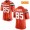 Youth 2017 NFL Draft Cleveland Browns #85 David Njoku Orange Alternate Stitched NFL Nike Game Jersey