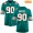 Youth 2017 NFL Draft Miami Dolphins #90 Charles Harris Aqua Green Alternate Stitched NFL Nike Game Jersey