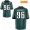 Youth 2017 NFL Draft Philadelphia Eagles #96 Derek Barnett Midnight Green Team Color Stitched NFL Nike Game Jersey