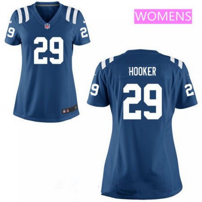 Women's 2017 NFL Draft Indianapolis Colts #29 Malik Hooker Royal Blue Team Color Stitched NFL Nike Game Jersey