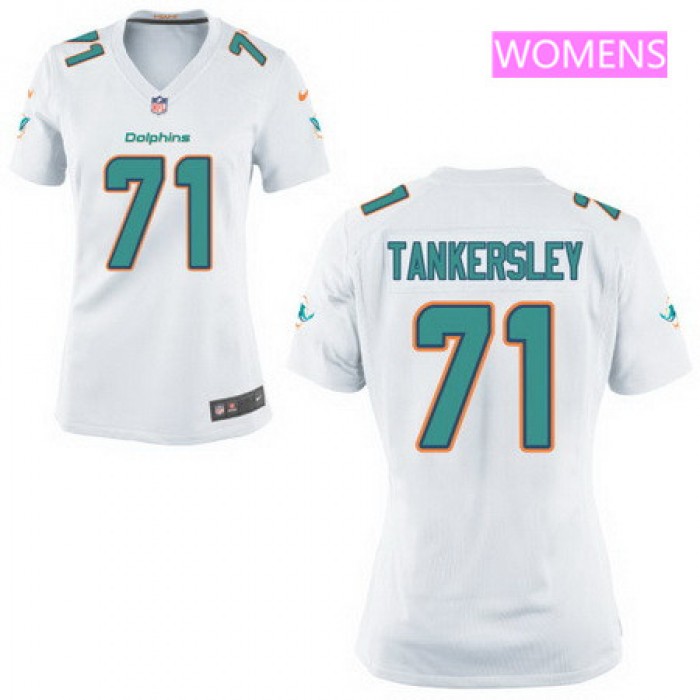 Women's 2017 NFL Draft Miami Dolphins #71 Isaac Asiata White Road Stitched NFL Nike Game Jersey