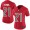 Women's Nike Buccaneers #21 Justin Evans Red Stitched NFL Limited Rush Jersey