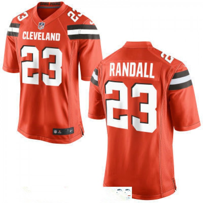 Men's Cleveland Browns #23 Damarious Randall Orange Alternate Stitched NFL Nike Game Jersey