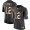 Nike Packers #12 Aaron Rodgers Black Men's Stitched NFL Limited Gold Salute To Service Jersey