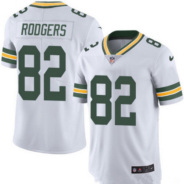 Men's Green Bay Packers #82 Richard Rodgers White 2016 Color Rush Stitched NFL Nike Limited Jersey