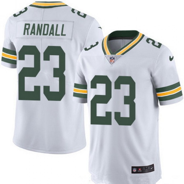 Men's Green Bay Packers #23 Damarious Randall White 2016 Color Rush Stitched NFL Nike Limited Jersey