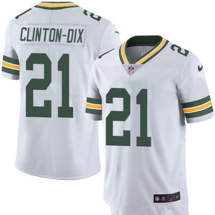 Men's Green Bay Packers #21 Ha Ha Clinton-Dix White 2016 Color Rush Stitched NFL Nike Limited Jersey