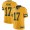 Nike Green Bay Packers #17 Davante Adams Yellow Men's Stitched NFL Limited Rush Jersey