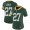 Women's Nike Packers #27 Josh Jones Green Team Color Stitched NFL Vapor Untouchable Limited Jersey