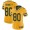 Women's Nike Packers #80 Martellus Bennett Yellow Stitched NFL Limited Rush Jersey
