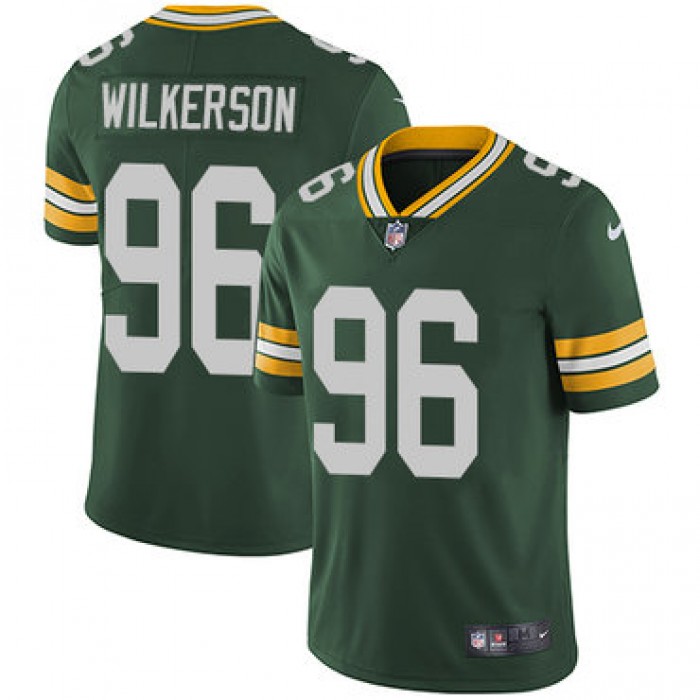 Nike Packers #96 Muhammad Wilkerson Green Team Color Youth Stitched NFL Vapor Untouchable Limited Jersey