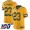Packers #23 Jaire Alexander Yellow Men's Stitched Football Limited Rush 100th Season Jersey