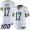 Packers #17 Davante Adams White Men's Stitched Football 100th Season Vapor Limited Jersey