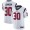 Nike Houston Texans #30 Kevin Johnson White Men's Stitched NFL Vapor Untouchable Limited Jersey