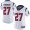 Women's Nike Texans #27 D'Onta Foreman White Stitched NFL Vapor Untouchable Limited Jersey