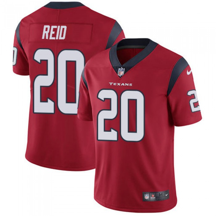 Youth Nike Texans 20 Justin Reid Red Alternate Stitched NFL Vapor Untouchable Limited Jersey
