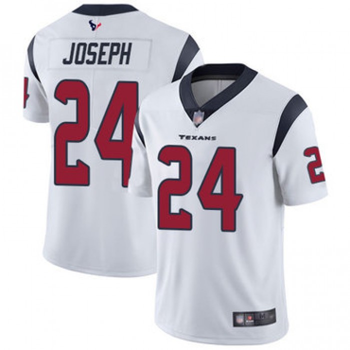 Texans #24 Johnathan Joseph White Men's Stitched Football Vapor Untouchable Limited Jersey