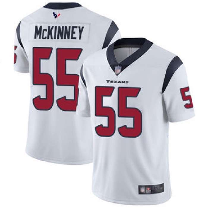 Texans #55 Benardrick McKinney White Men's Stitched Football Vapor Untouchable Limited Jersey