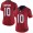 Texans #10 DeAndre Hopkins Red Alternate Women's Stitched Football Vapor Untouchable Limited Jersey