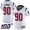 Nike Texans #90 Jadeveon Clowney White Women's Stitched NFL 100th Season Vapor Limited Jersey