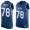 Men's Indianapolis Colts #78 Ryan Kelly Royal Blue Hot Pressing Player Name & Number Nike NFL Tank Top Jersey