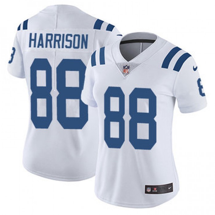 Women's Nike Indianapolis Colts #88 Marvin Harrison White Stitched NFL Vapor Untouchable Limited Jersey