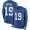 Nike Colts #19 Johnny Unitas Royal Blue Team Color Men's Stitched NFL Limited Therma Long Sleeve Jersey