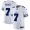 Indianapolis Colts #7 Jacoby Brissett Nike White Team Logo Vapor Limited NFL Jersey