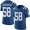 Colts #58 Bobby Okereke Royal Blue Men's Stitched Football Limited Rush Jersey