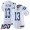 Nike Colts #13 T.Y. Hilton White Women's Stitched NFL 100th Season Vapor Limited Jersey