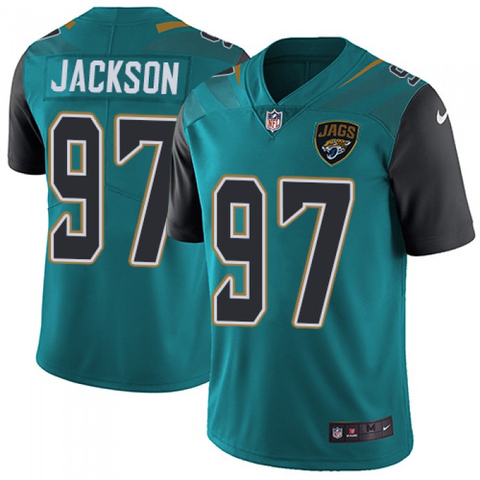 Nike Jaguars #97 Malik Jackson Teal Green Team Color Men's Stitched NFL Vapor Untouchable Limited Jersey